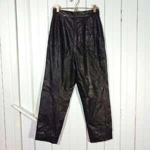 VINTAGE danier leather pants